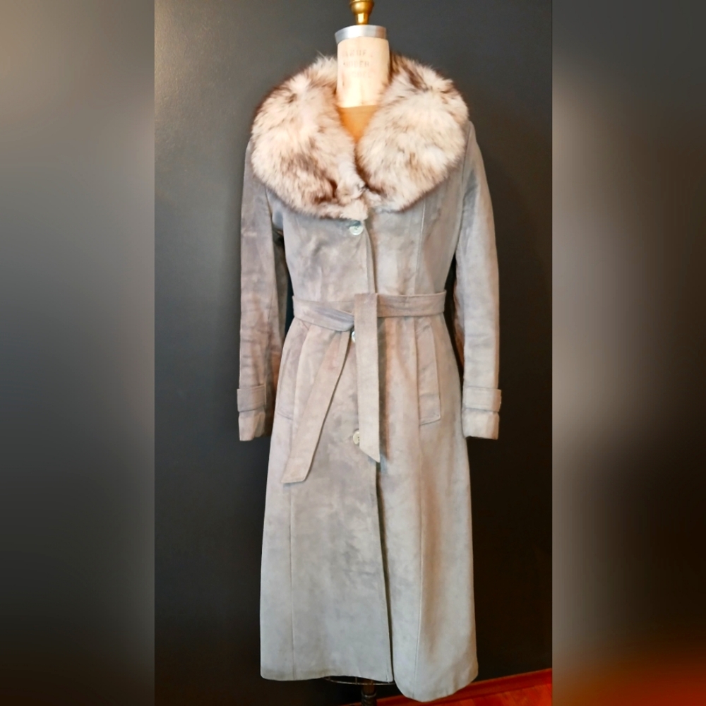Vintage Suede Coat